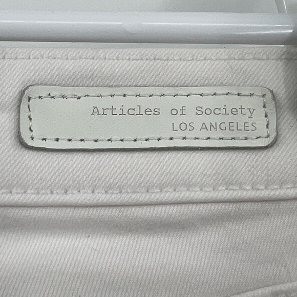 Articles Of Society White Skinny Jeans Size 25 Women’s - Picture 3 of 10